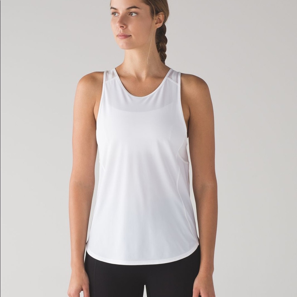 Lululemon Sculpt Tank II White